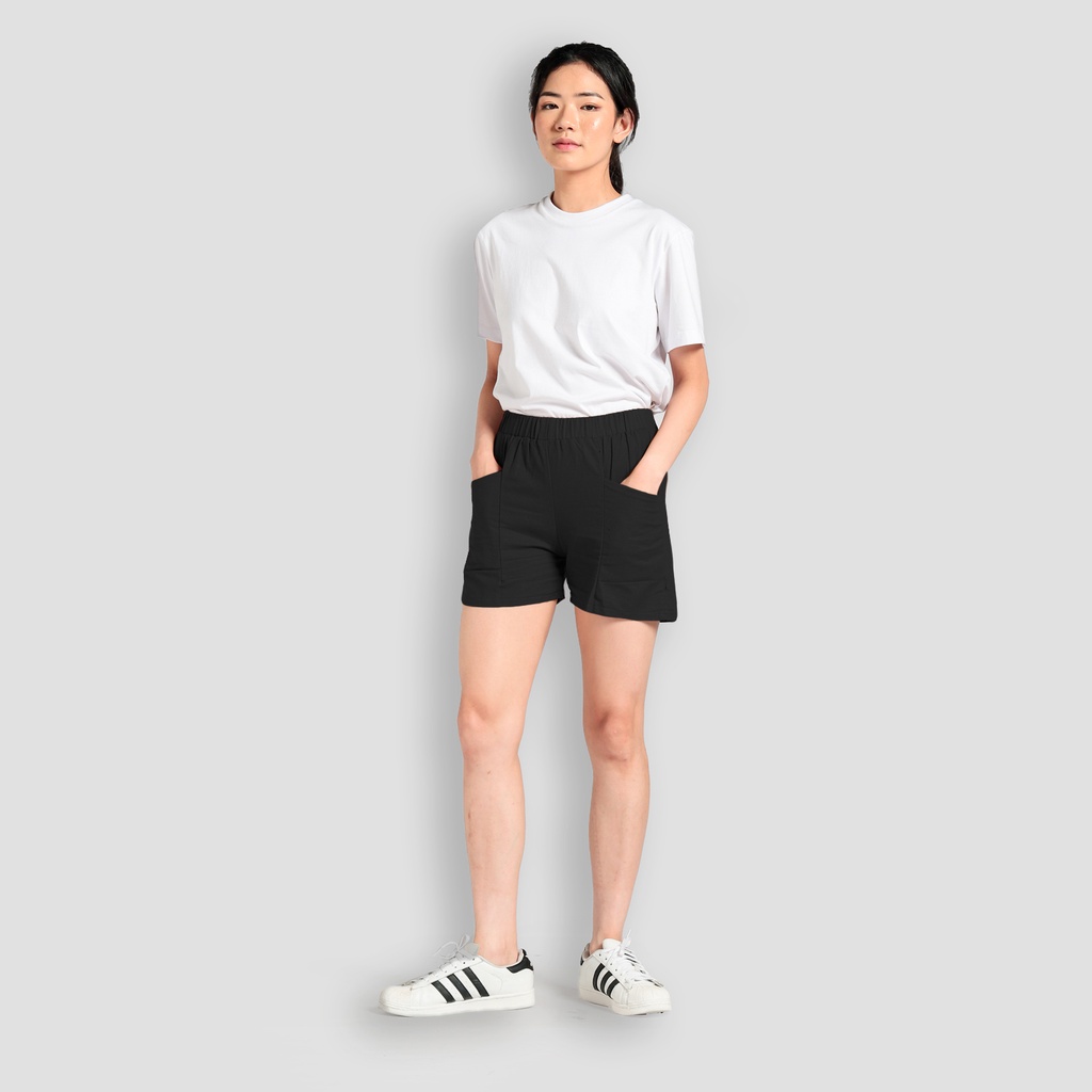 Celana pendek casual wanita gaya Korea model terbaru - XSHOP Ulfa