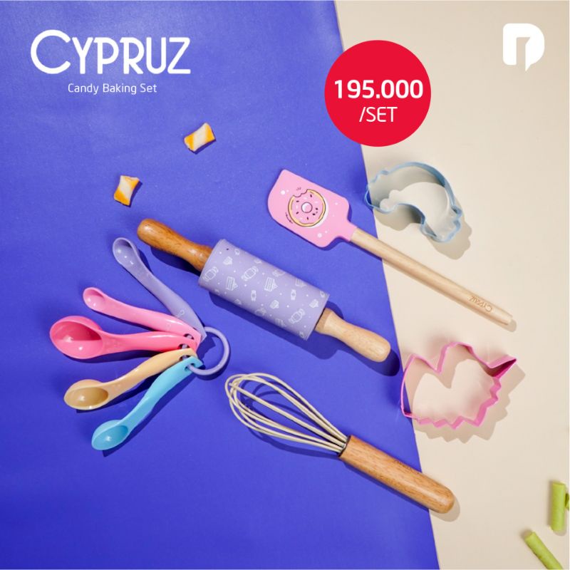 Cypruz - Set Alat Baking Lengkap