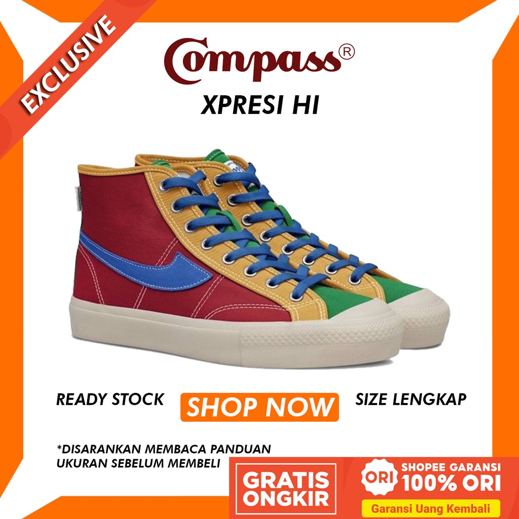Sepatu Compass Xpresi Hi Original