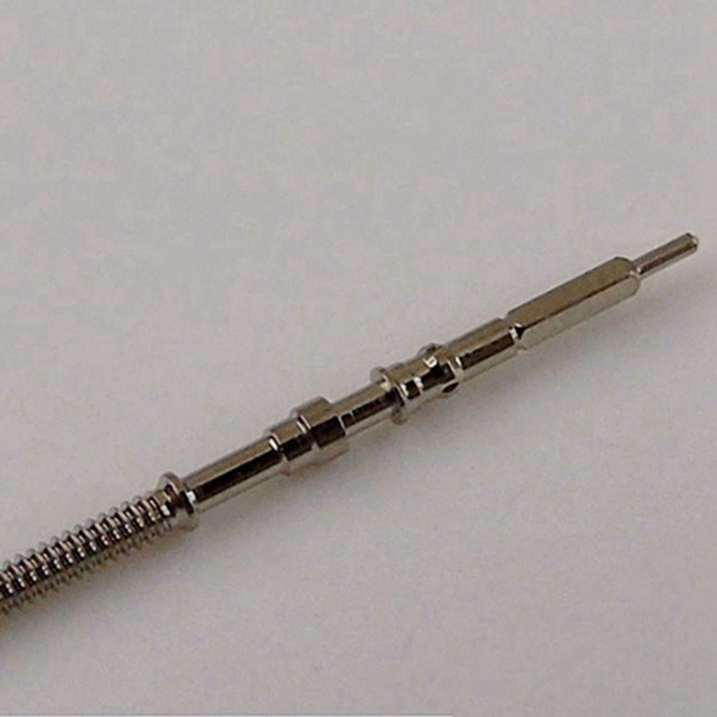 2PCS Watch Winding Stem Replacement Wrist Watch Parts Accessories Used for NH35 NH36 Movement Movement Repair Tool Parts