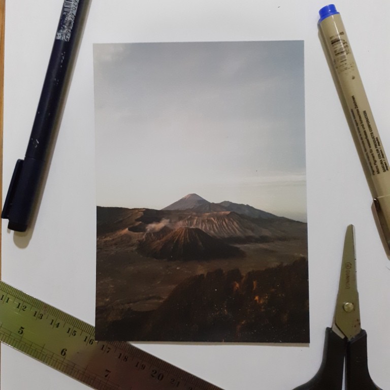 

[A-05] Kartu Pos/Postcard Ketenangan Gunung Bromo