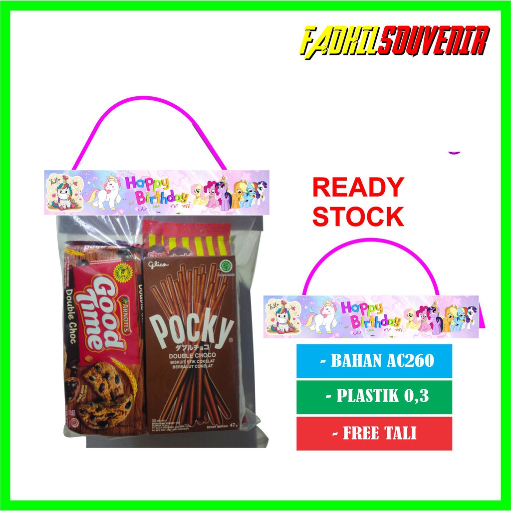 

tas ulangtahun | tas kado paper bag Snack