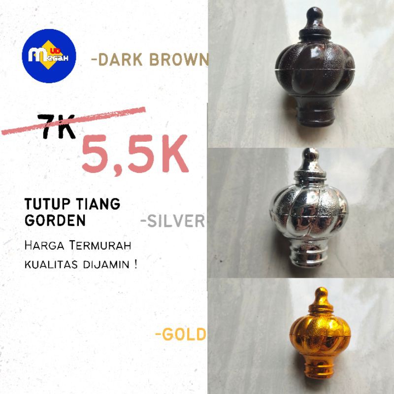 Tutup Gorden / Tutup Gorden Murah / Tutup Gorden Kualitas Bagus / Tutup Gorden Uril