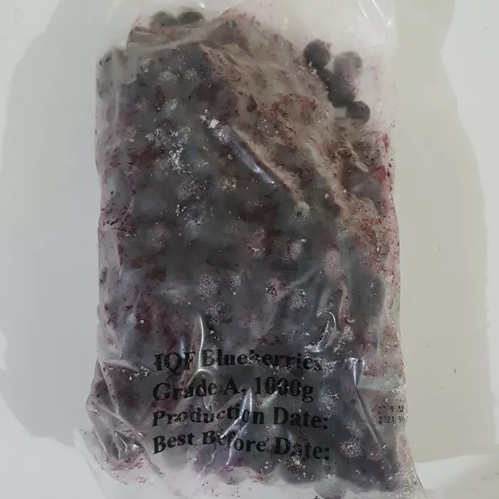 

Blueberry beku/frozen kemasan 1kg