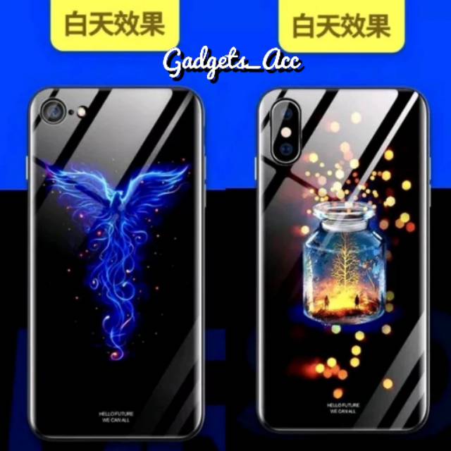 Case Softcase Case Glass Glow Glossy XIAOMI REDMI 5A, 6A, NOTE5A
