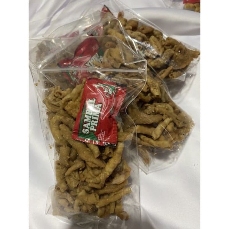 

kripik usus free sambal