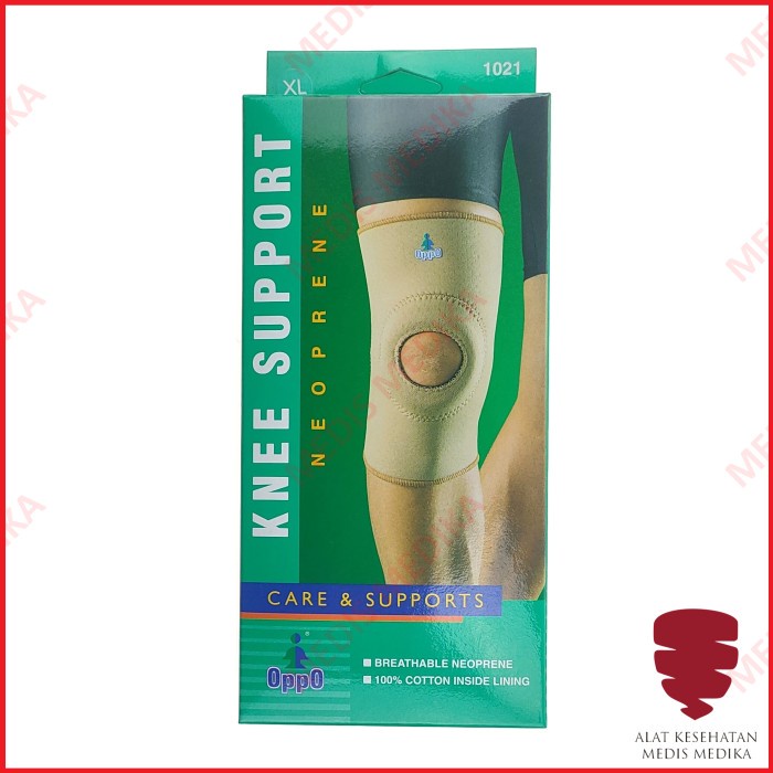 Support Oppo Elastic Knee Support 1021 Stabilizer Dekker Penyangga Lutut Deker