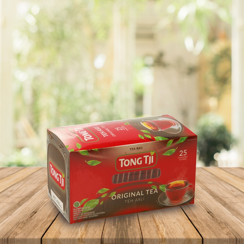 Tong Tji Black Tea / Teh Hitam dgn Amplop 25s, Teh Celup per Pack