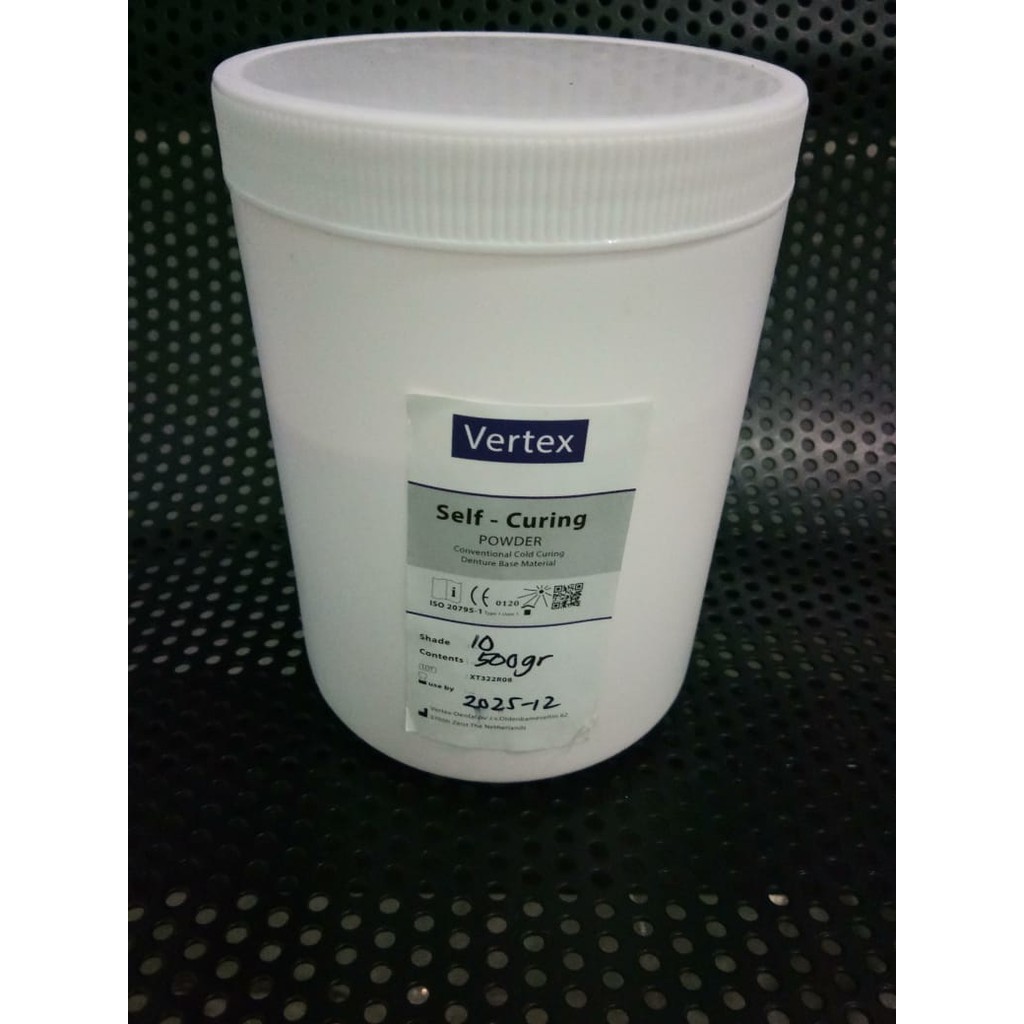 Self curing VERTEX powder 500 gram