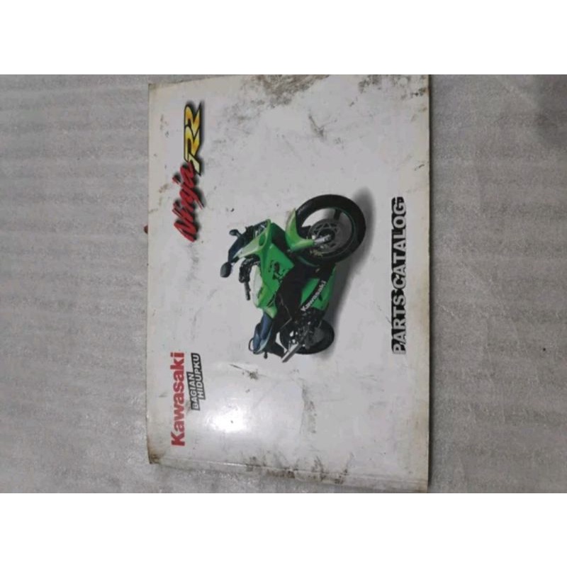 Part catalog part katalog buku katalog buku catalog buku paduan Ninja RR original kawasaki