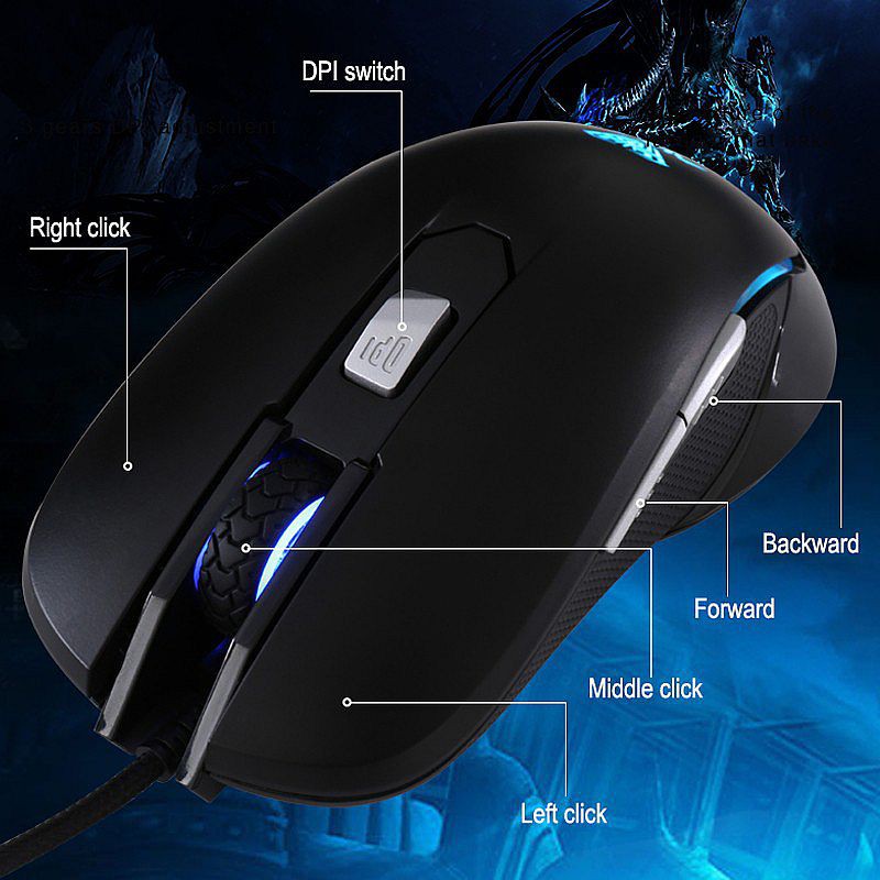 AULA SI-9018 Valiant - Gaming Mouse