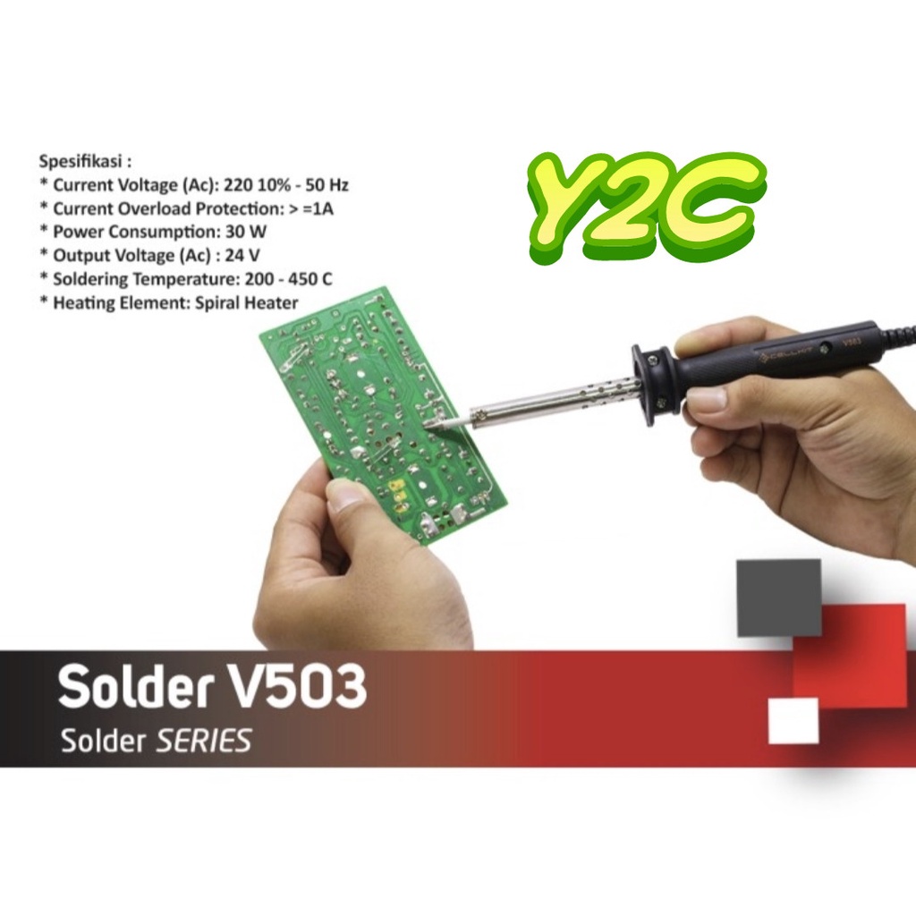 SOLDER CELLKIT V503 / ALAT SERVIS SERVICE HP LENGKAP TERLENGKAP TERMURAH