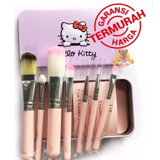 Image of thu nhỏ Travelling Makeup brush Hello Kitty 7in1 kuas make up brush set PROMO #0
