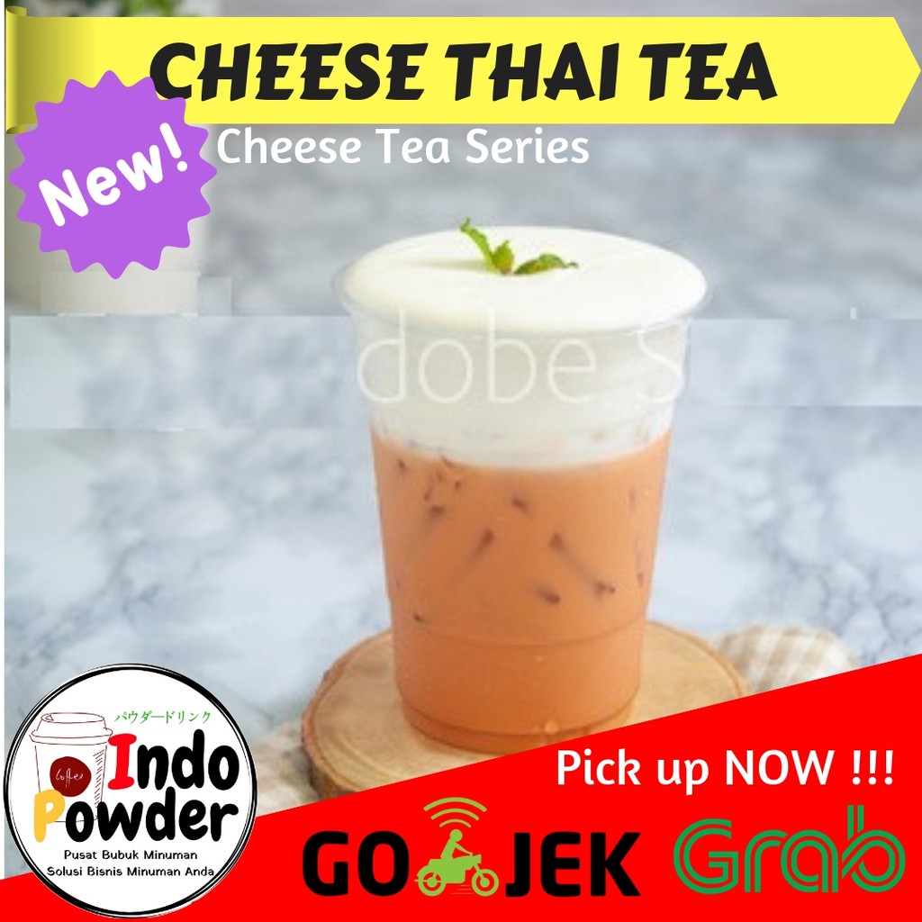 CHEESE THAI TEA bubuk Minuman 1Kg / Bubuk Cheese Thai Tea 1Kg / Cheese Thai Tea 1Kg