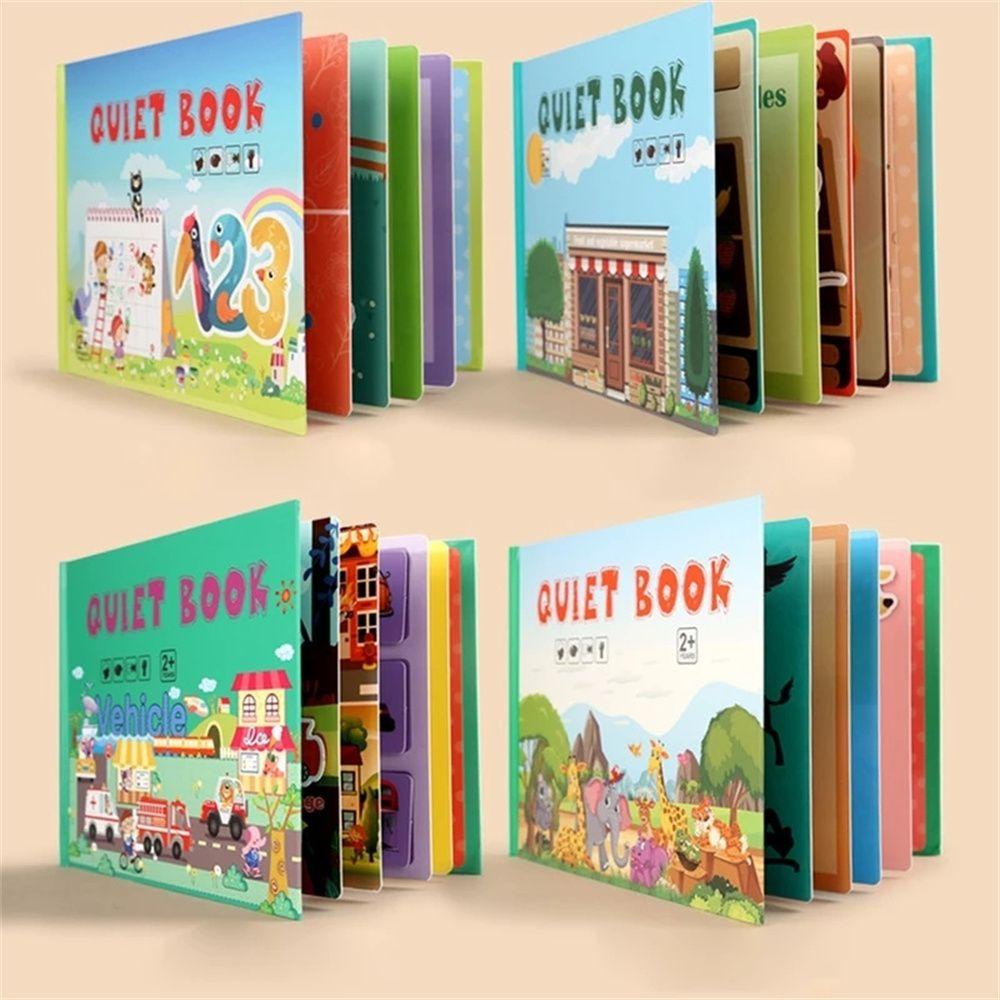 Lanfy Busy Book For Kids Mainan Anak Buku Paud Pencerahan Tk Edukasi Buku Tenang