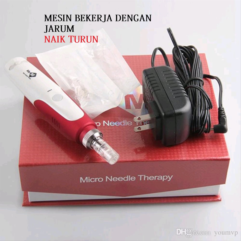 Electric derma pen mym alat buat bb glow penghilang bopeng dermapen