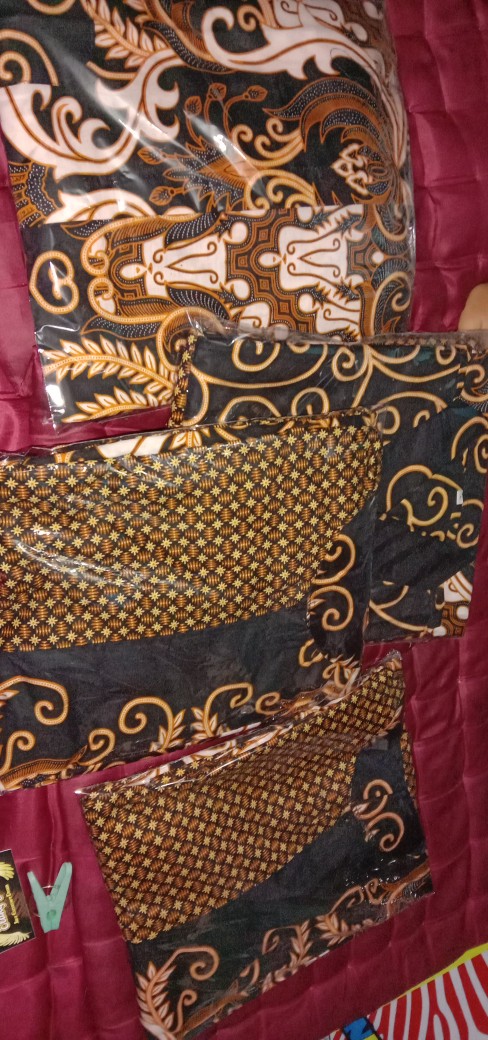 Gamis Batik Manggar,sekar,cantik, Kubis,kupu,padi,daun