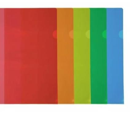 

✮ Map L / Map Bening Folder One InterX Folio / F4 - Warna - Biru ♥