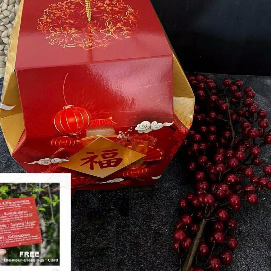 

►®◄ Box Toples Kue Kering Packaging Imlek Sincia CNY Hampers Kemasan Cookies | TB-LAMP