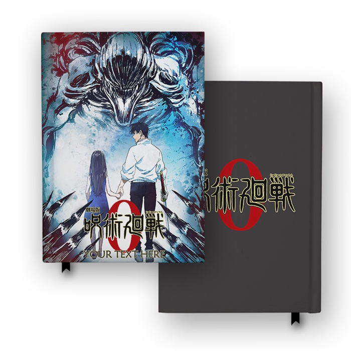 

Notebook Anime Jujutsu Kaisen 0 Movie Hardcover Cosplay Buku Tulis Catatan Custom Nama Notes Agenda Planner Diary Jurnal