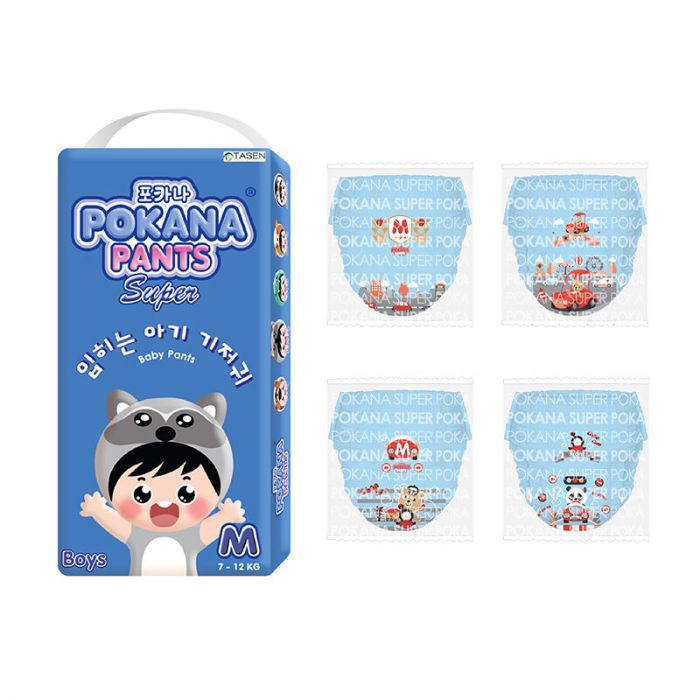 Pokana Pants Super Boys M32 Premium - Diapers Popok Celana Sekali Pakai