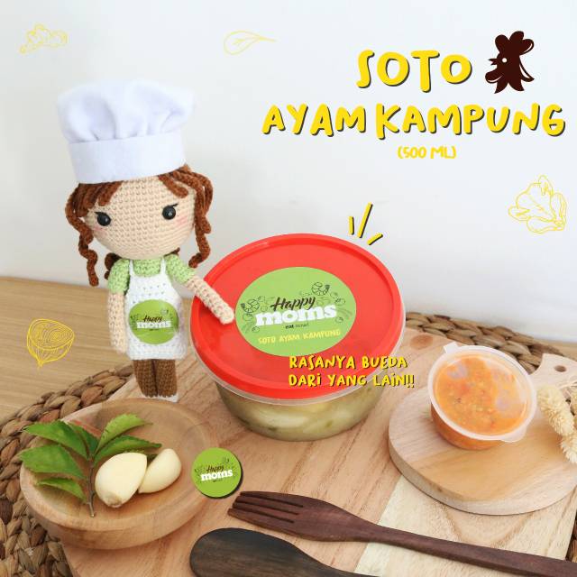 

SOTO AYAM KAMPUNG 500ML / FROZEN FOOD