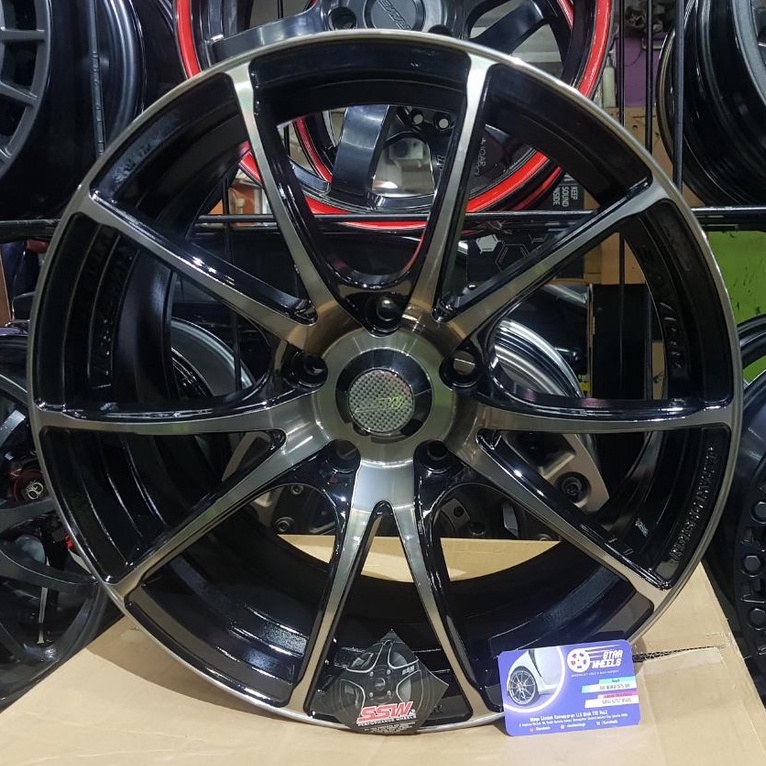 Velg Mobil SSW S253 R17 x7,5 4x100 .. 4x114.3 +40, (GMD,FPBK/GCGR)