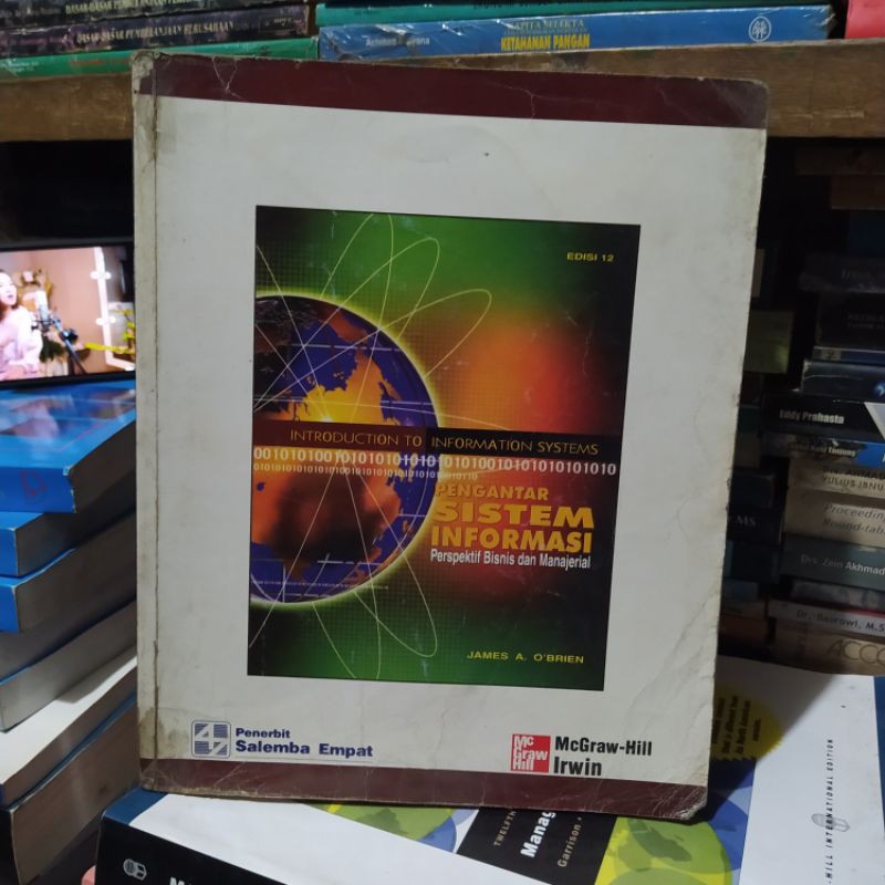 

pengantar sistem informasi perspektif bisnis dan manajerial by james