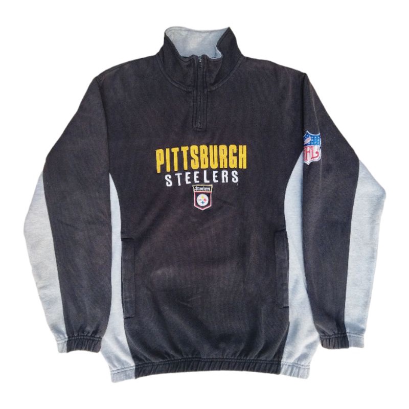 halfzip jaket second NFL Pittsburgh Steelers