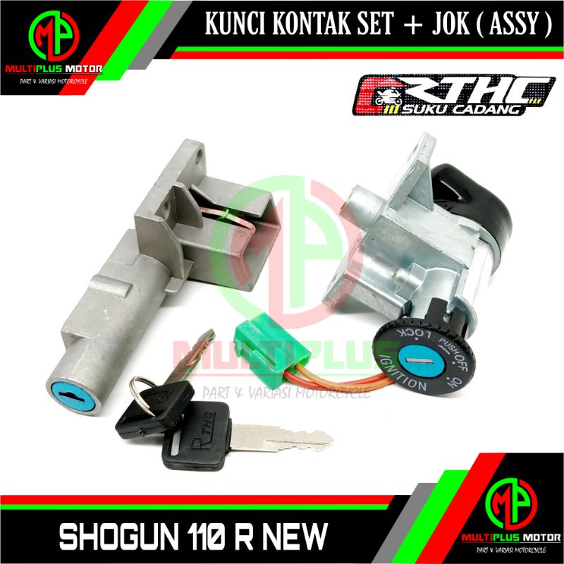 Kunci kontak Key set assy + Kunci jok sadel SHOGUN R,SHOGUN 110 R NEW