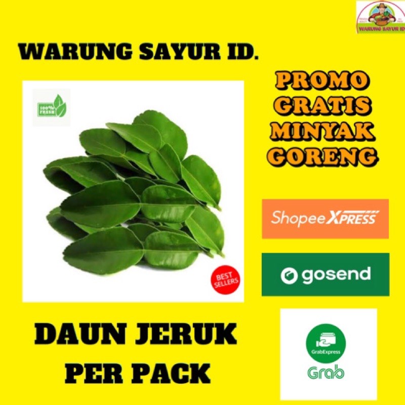 

WARUNG SAYUR|DAUN JERUK PER PACK | SAYUR ONLINE | SAYUR SEGAR