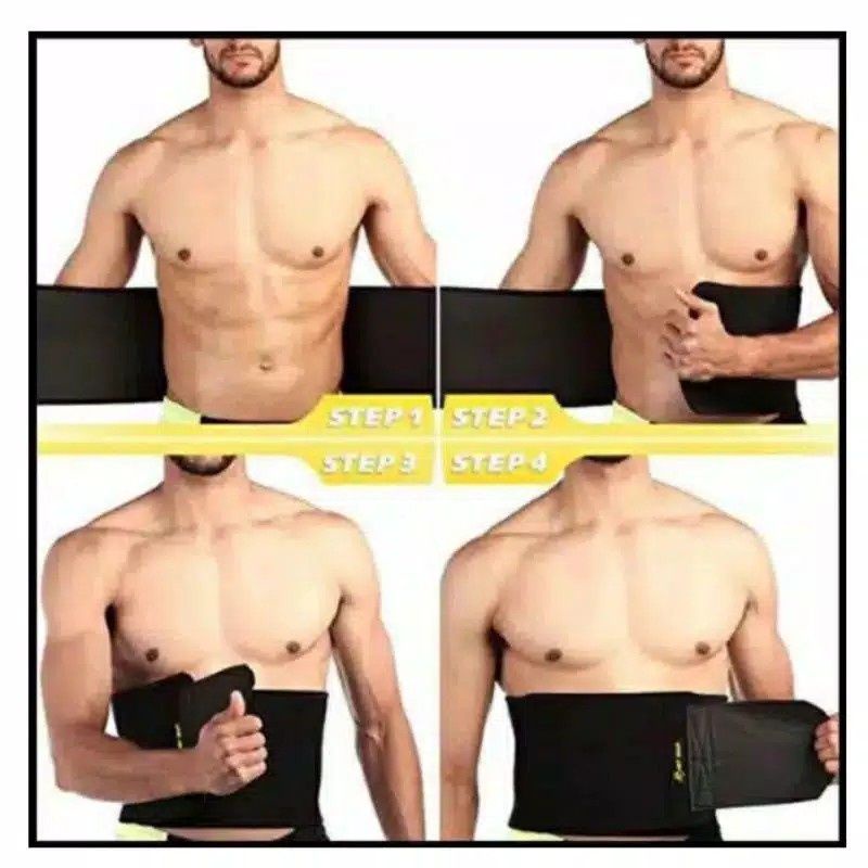 HOT SHAPER SLIMMING BELT POWER SABUK PELANGSING PENGECIL PERUT WAIST MEN BELT HIGH QUALITY