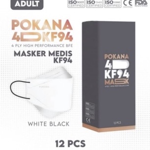 Masker Pokana KF94 Medis isi 12 pcs