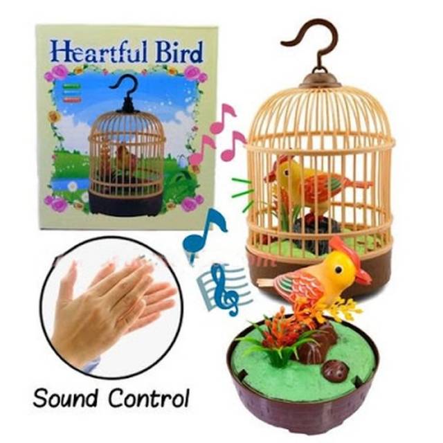 Mainan Burung Berkicau Heartful Bird