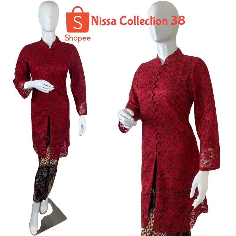 Kebaya Tunik/ Tunik Brukat/ Kebaya Couple/ Kebaya Ibu Besan/ Kebaya Modern/ Kebaya Favorite/ Kebaya Stelan-3