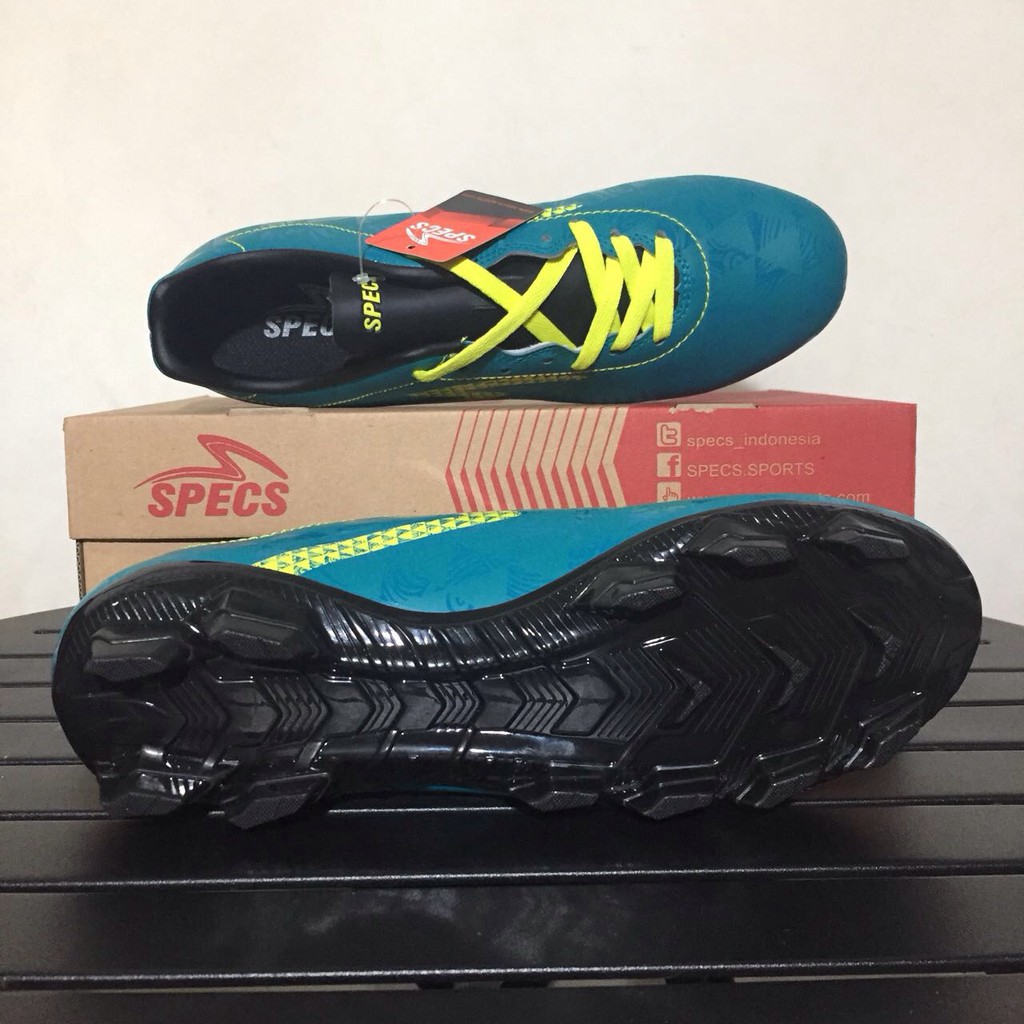 Sepatu Bola Specs Quark FG Tosca Solar Slime 100805 Original BNIB
