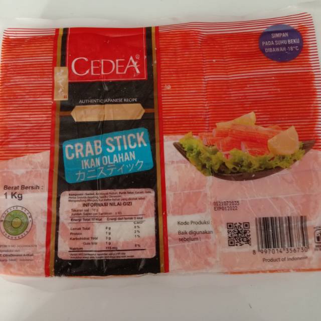 CEDEA CREAB STEAK 1kg