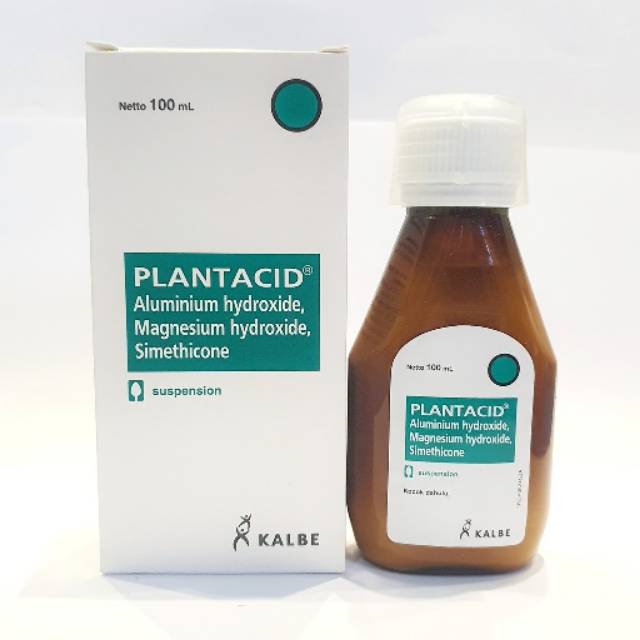 Plantacid Syrup 100ml - Obat Untuk Meringankan gejala yang berhubungan asam lambung