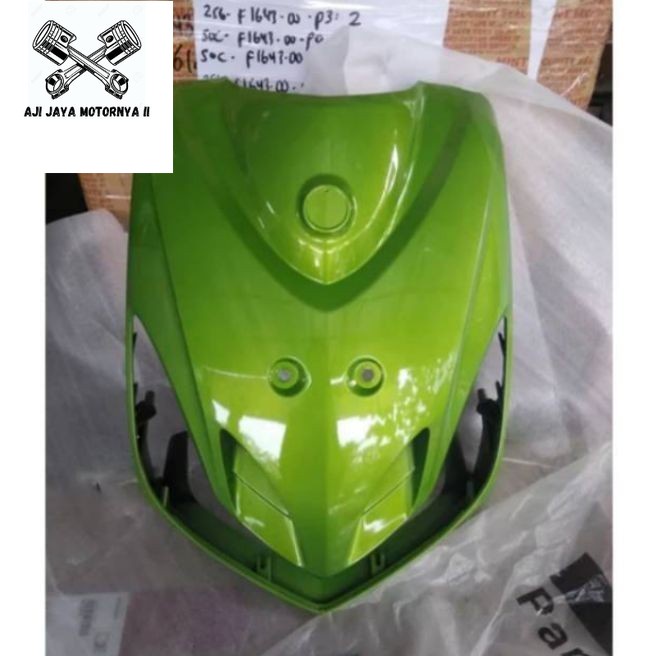 cover dasi- tameng depan mio smile warna hijau