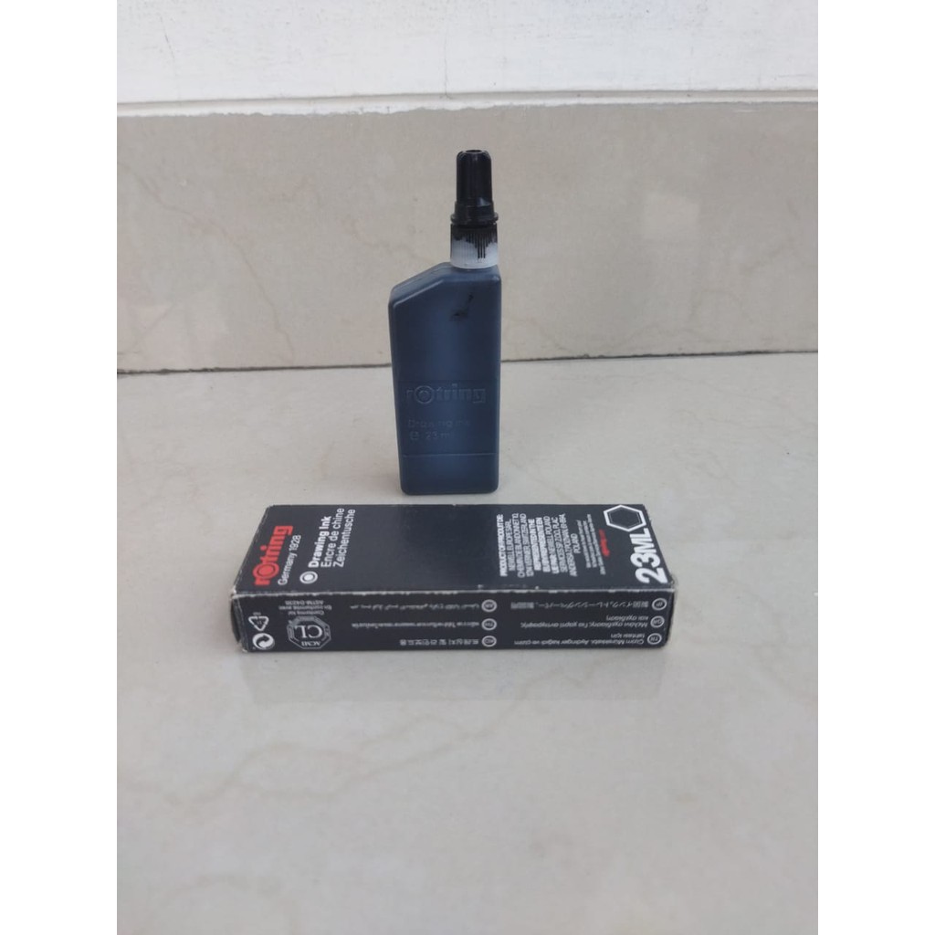 

Rotring Drawing Ink Warna /Tinta Rapido - Hitam/Biru/Merah/Hijau