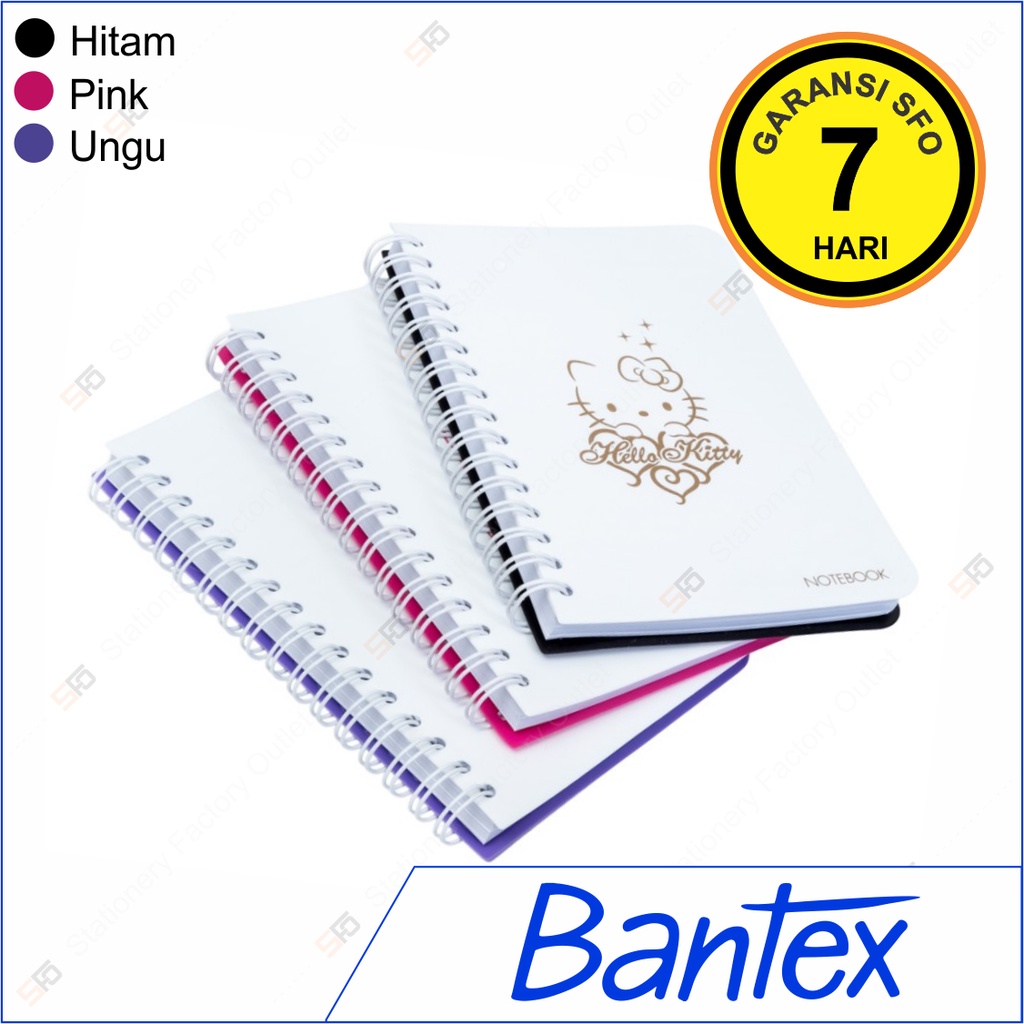 

Notebook Hello Kitty A6 Bantex - 80 Sheets 8021A19HK