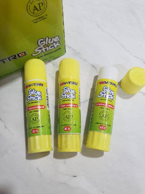 Lem stik VTRO 10gr (1pak=24pc)/lem stick/lem stik murah/lem kertas/glue stik/glue stick-1