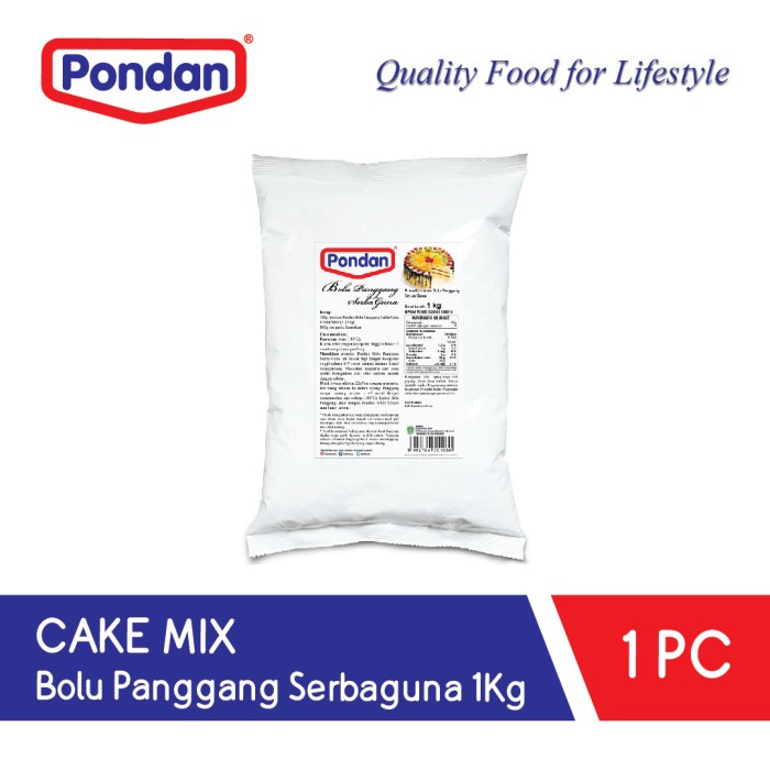 

PROMO [COD] Pondan Bolu panggang serbaguna (bulky)