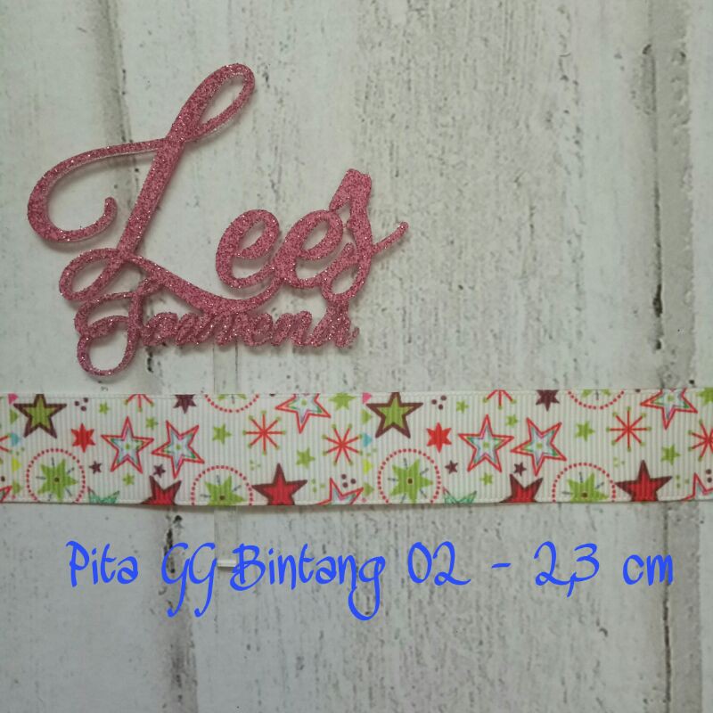 

Pita GG Bintang 02 - 2,3 cm