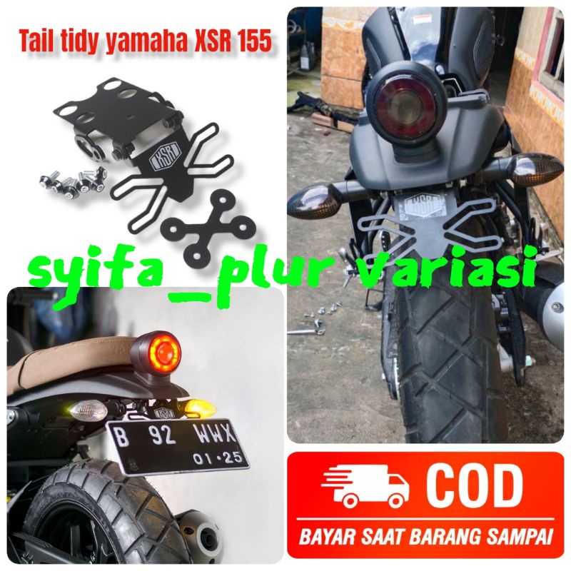 Tail tidy XSR 155 bracket plat nomer yamaha XSR 155