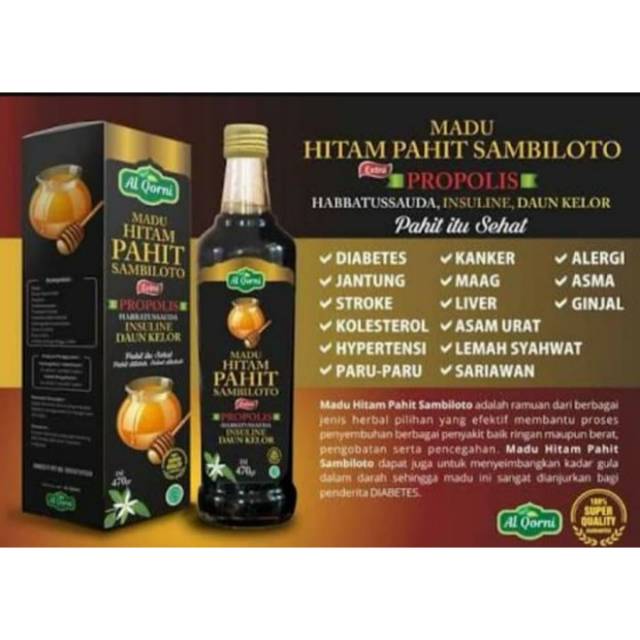 

MADU HITAM PAHIT SAMBILOTO AL QORNI