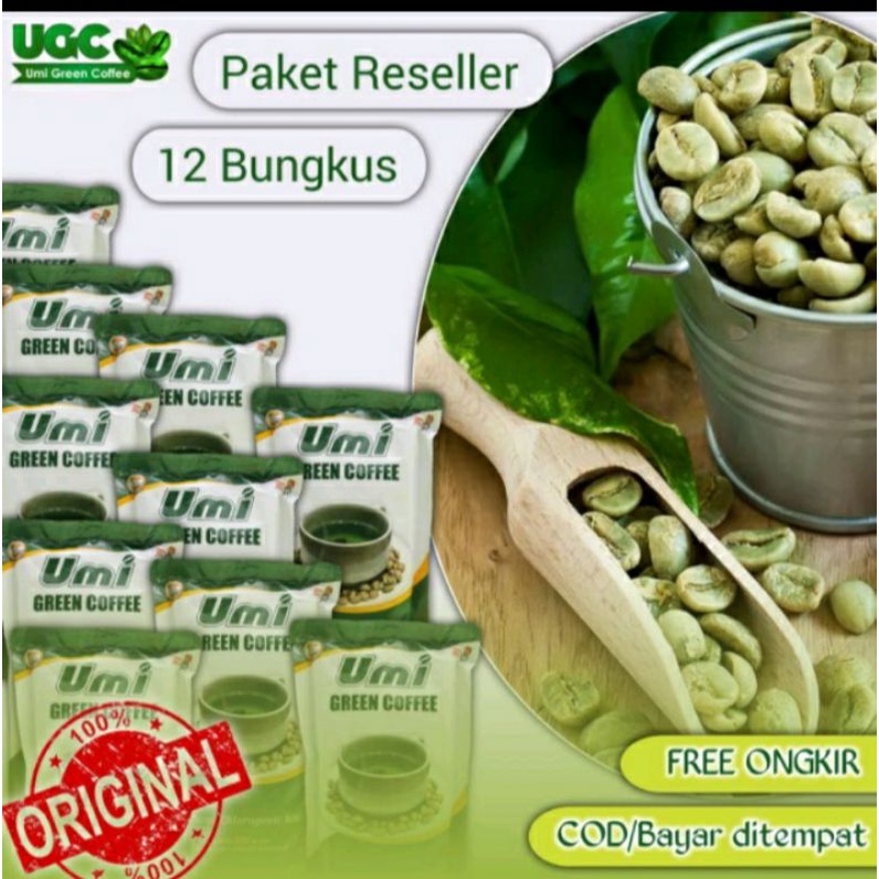

UMI GREEN COFFEE 4 PC +SELER