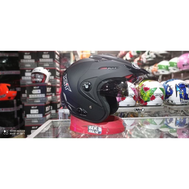 HELM KYT VENOM RR & ROMEO SOLID SERIES 100%  ORIGINAL SNI-DOT-6