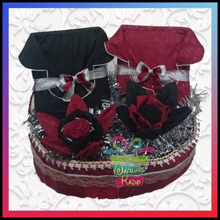Paket Hantaran Seserahan Kado Maha Pernikahan Baju Tidur Piyama Couple