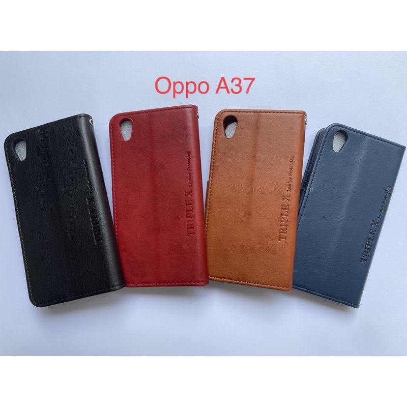 Leather wallet Flip New Oppo A37